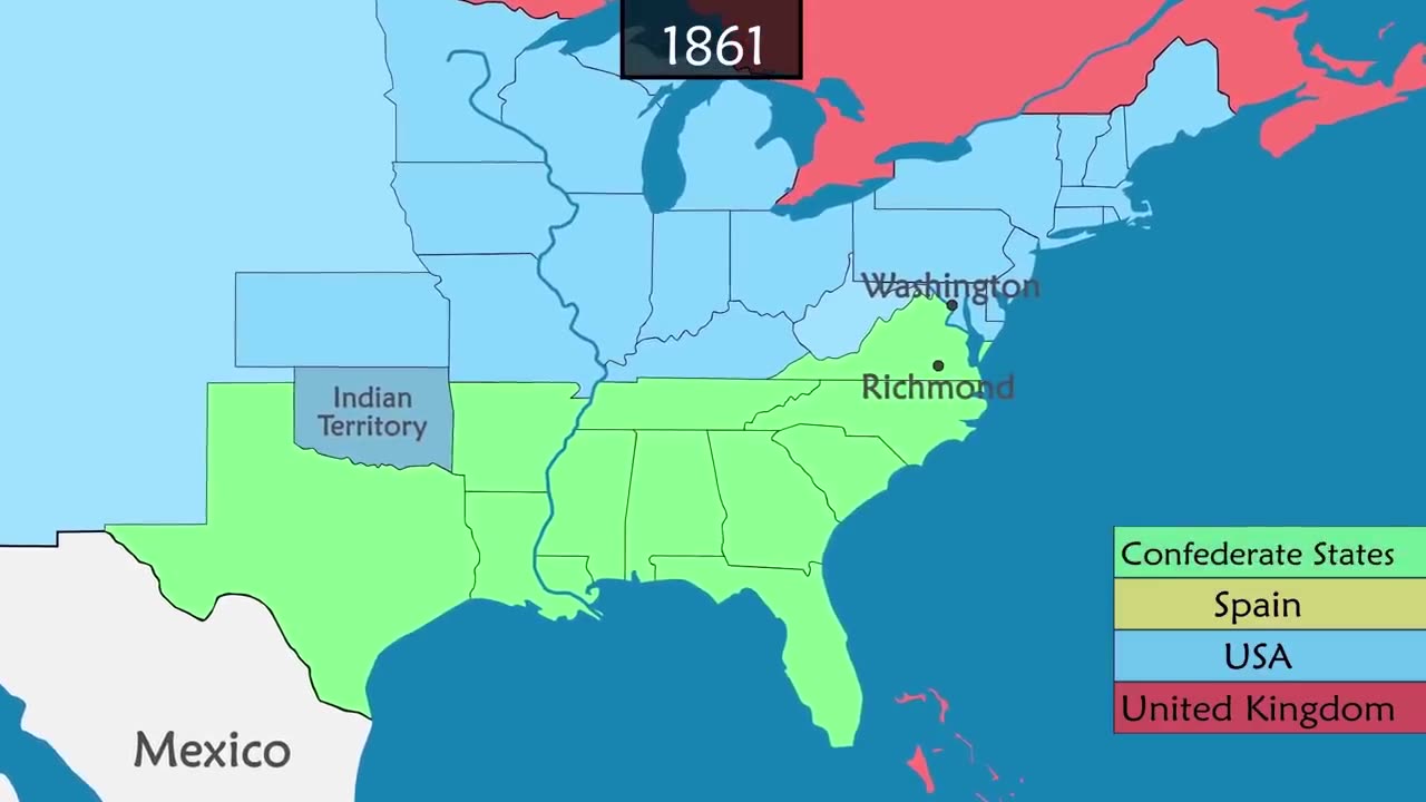 The history of the United States of America