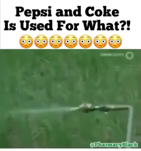 Pepsi & Coke Are Used For What?