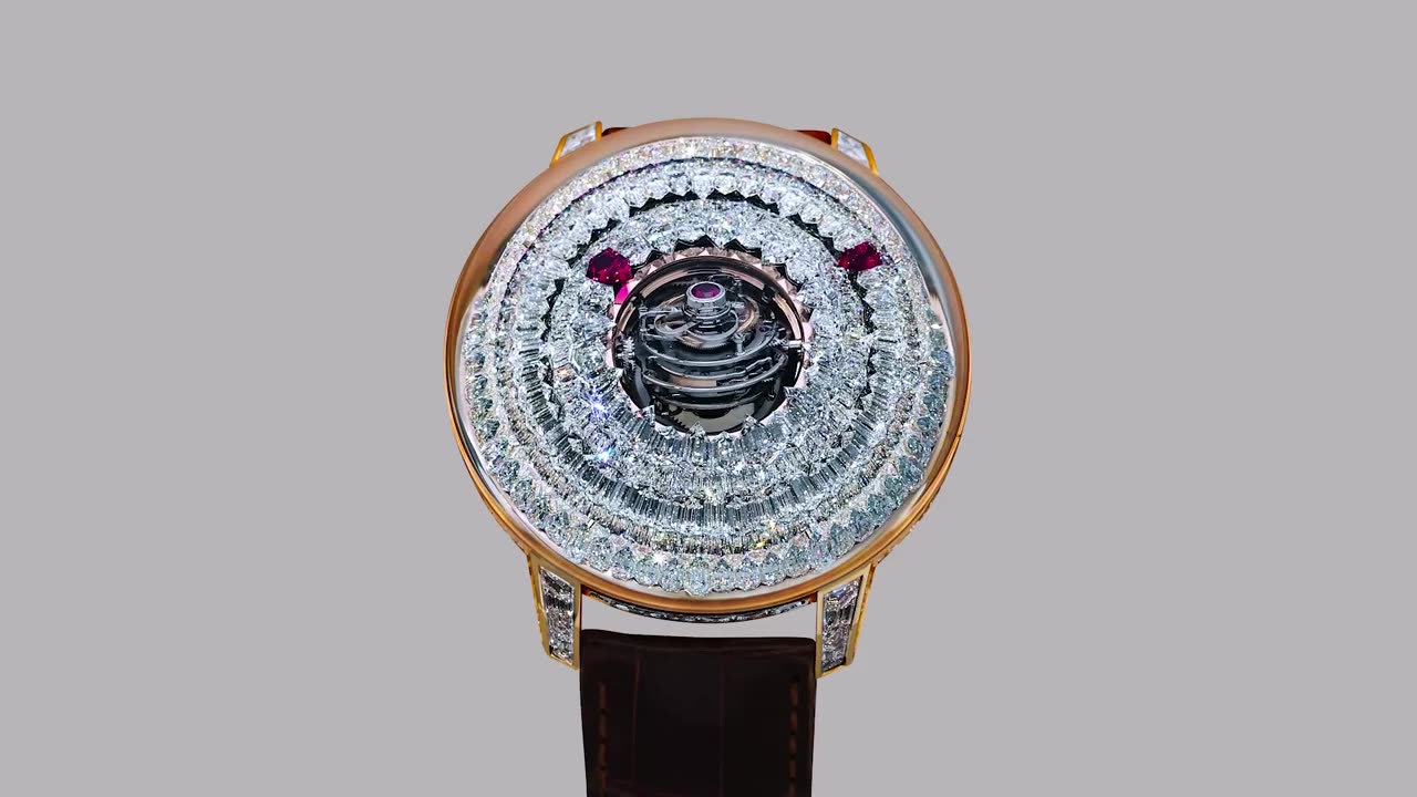 The Jacob & Co. Mystery Tourbillon Rose Gold and Diamond