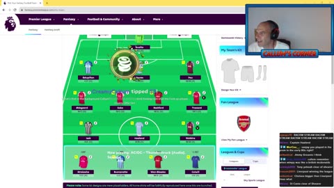 ayupcc - Callum's Corner - 11/08/23 - Fantasy Line Up Reveal & Football Chat