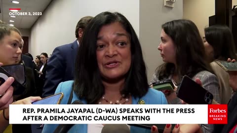 BREAKING NEWS- Pramila Jayapal Dashes Hopes Dems Will Vote To Save Kevin McCarthy