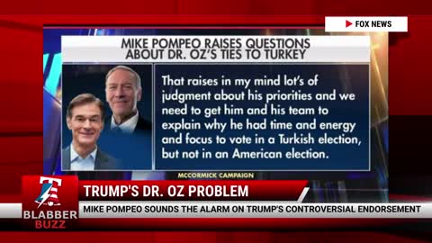 Mike Pompeo Sounds The Alarm On Trump's Controversial Endorsement