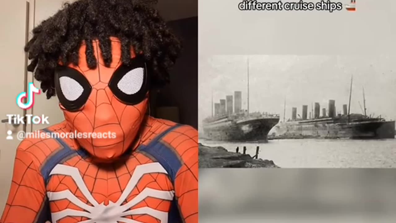 Spiderman Reacts To Titanic Conspiracy