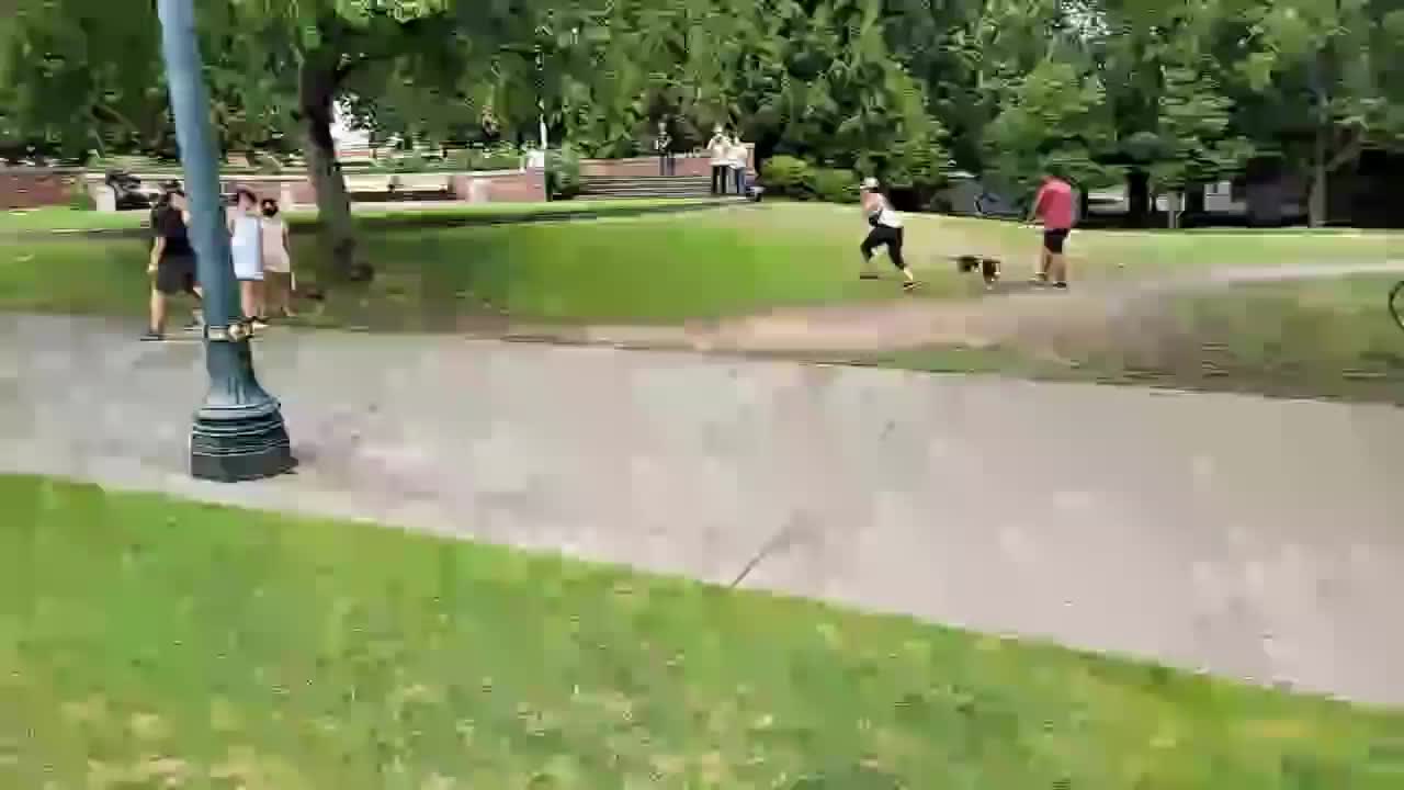 Antifa attacks families at Christian prayer event in Portland park