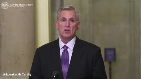 Speaker McCarthy's Third News Conference of the 118th Congress