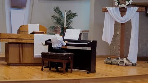 Zachary Piano Recital 22MAY22 #1