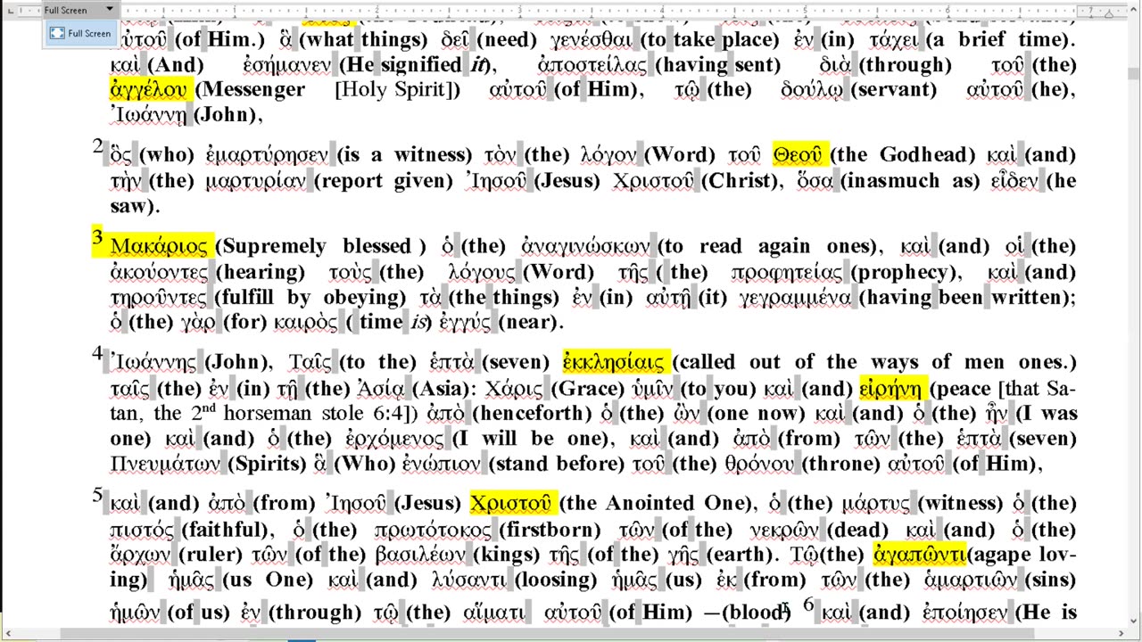 Rev. 1. The Lord's Sabbath, to men is 1,000 years in the Kingdom of Heaven divided into two ages.