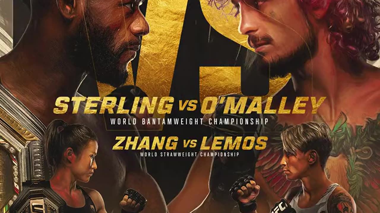 SEAN O'MALLEY KNOCKS OUT ALJAMAIN STERLING