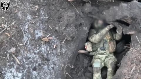 Russian Soldier Surrenders to Ukrainian Drone