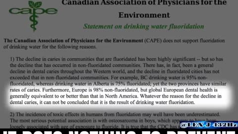 Fluoride Data Proves