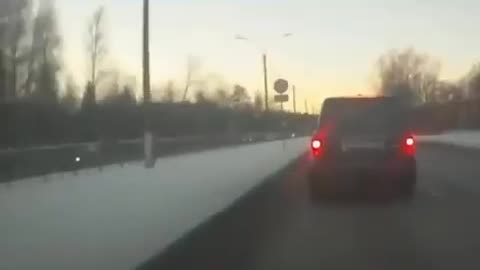 Funny russian car crashes