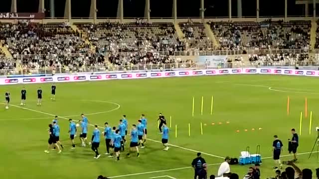 Lionel Messi-led Argentina train in Abu Dhabi ahead of Fifa World Cup