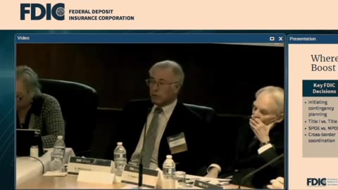 FDIC Bankers Discuss ‘Bail-Ins’, Bank Runs and Market Collapse