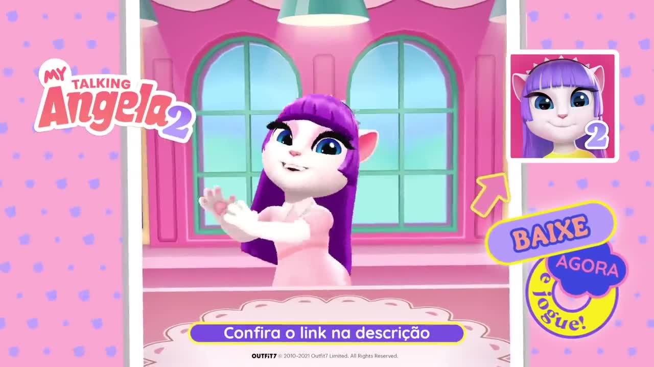 💖🍰 Cozinhem comigo! Sobremesas deliciosas no Minha Talking Angela 2 (NOVO Trailer)