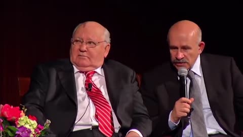 Mikhail Gorbachev talks about Vladimir Putin at the LBJ library