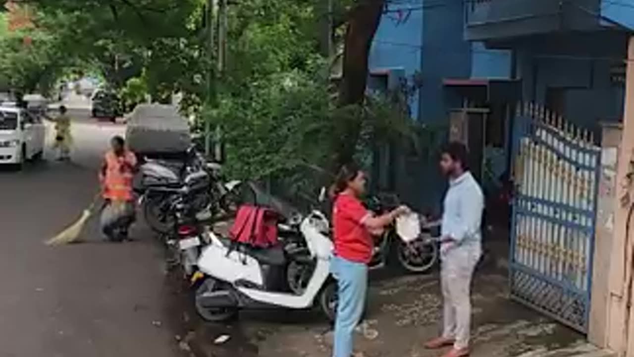 Respect delivery boy