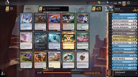 Magic the Gathering Arena: Chromatic Cube #12 - Esper Control 7-2