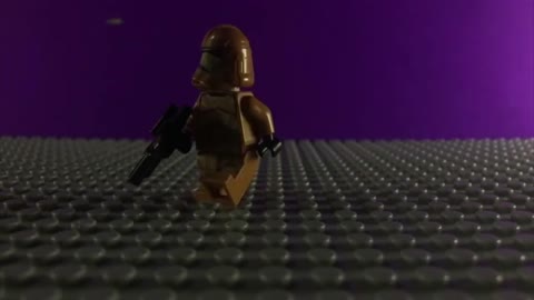 Lego Stop Motion Batman vs Stormtrooper #shorts