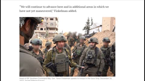Israel-Hamas war: Daily Briefing Dec. 21: Day 76