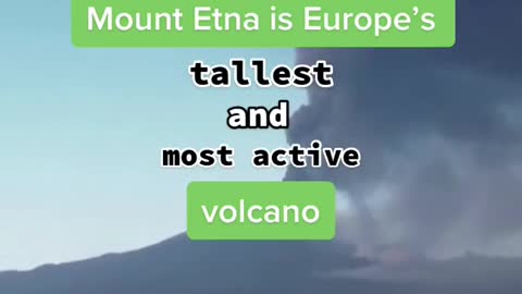 Sicily's Mount Etna