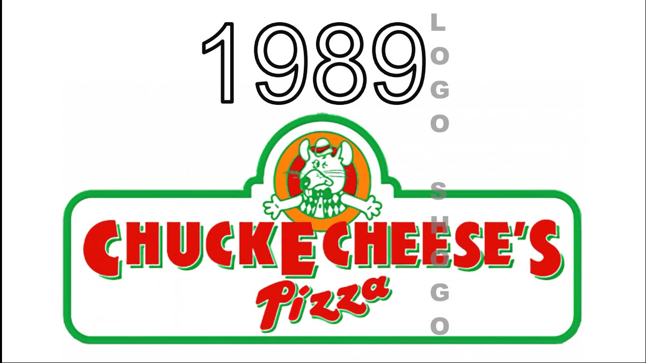 Chuck e Cheese Historical Logos