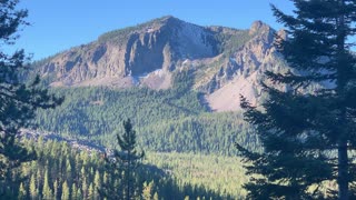 Central Oregon – Paulina Lake “Grand Loop” – Closeup of Paulina Peak