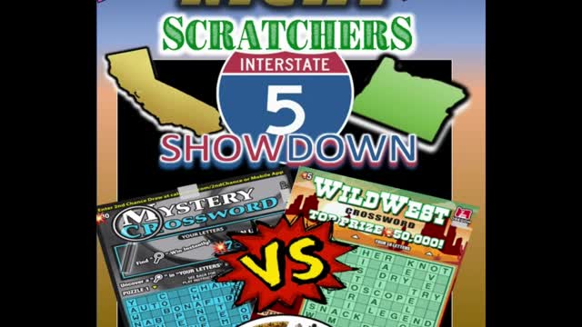 I-5 Scratcher Showdown Finale! | CA vs OR Lottery Scratchers (from 9/30 Friday Night 💥💥)