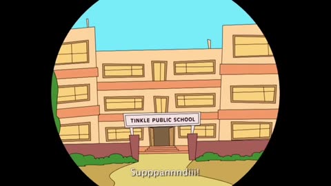 Suppandi funny english class,where suppandi's try to master the english language