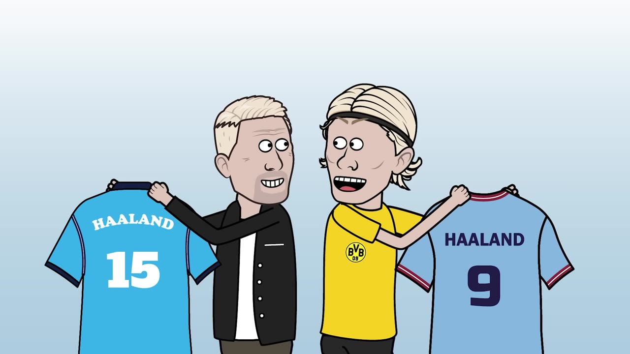 Can Haaland break Salah's Premier League record
