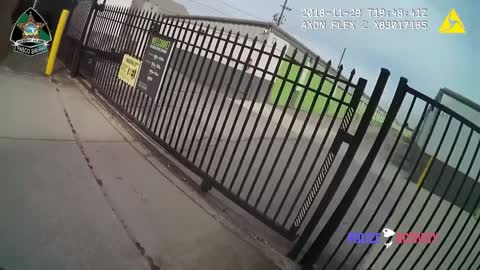 Bodycam Captures Fleeing Robbery Suspect Crashing Into Deputy's Vehicle