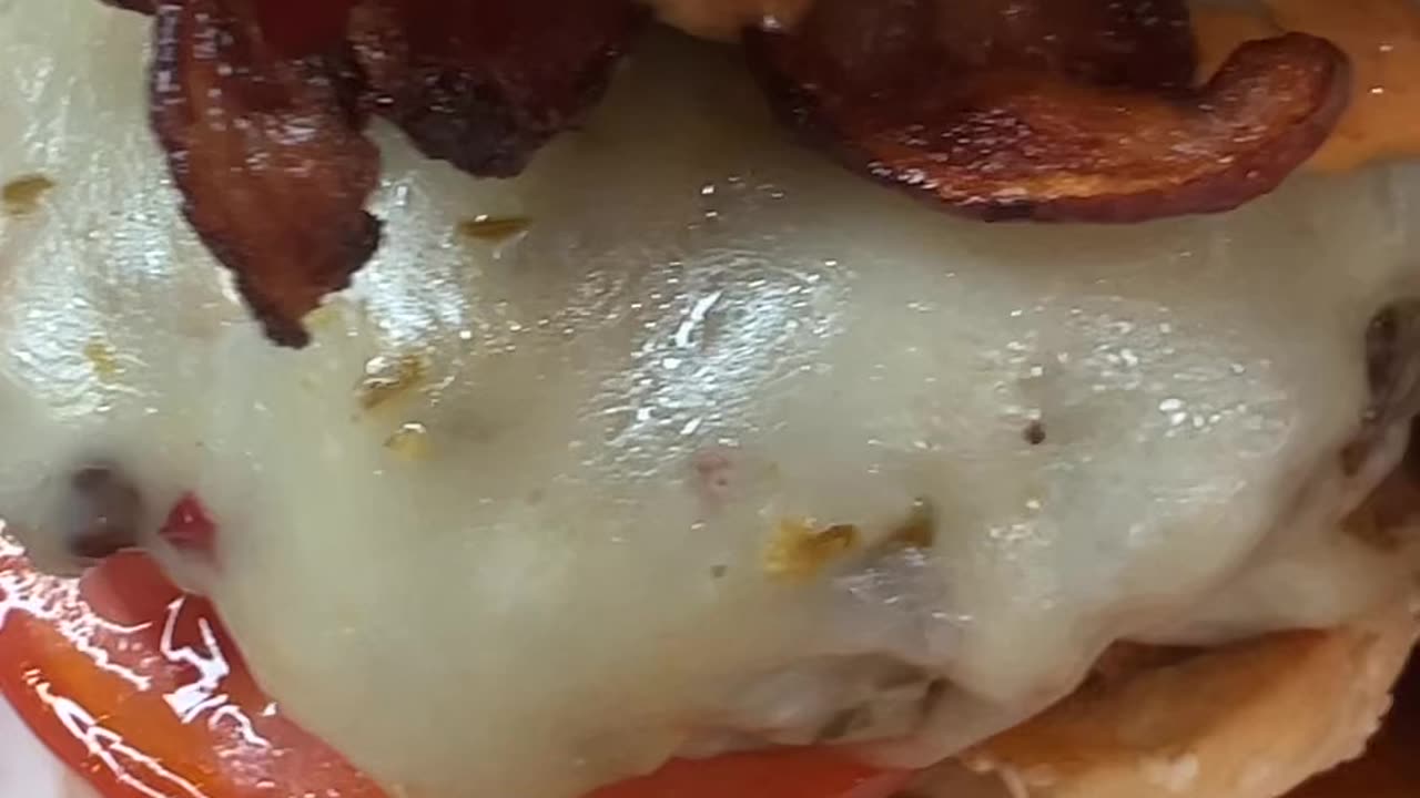 1/2 pound Gorilla Bacon cheese burger. #burger #cheeseburger #bacon #TMCburgersauce #Boston