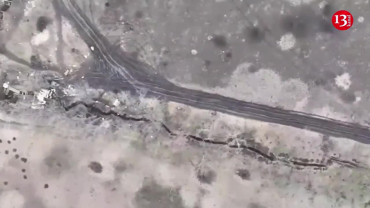 This time, drone renders 2 moving snipers helpless - Russian snipers become targets themselves