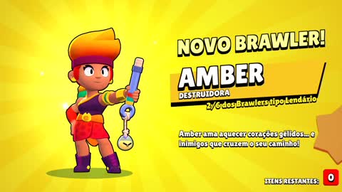 Brawl stars,ganhei um novo brawler, gameplay