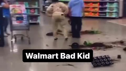 Failed Mom Puts Her Child on Display in Wal-Mart