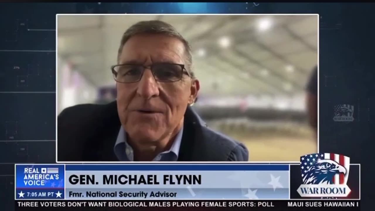 General Flynn- it’s patriotism - they wanna define us as Christian nationalist that’s bullshit