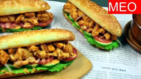 New Chicken SUBWAY Sandwich Recipe Recipe 2024 by meo g