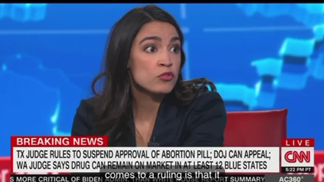 AOC: I believe that The Biden Administration should ignore this ruling. Her explanation