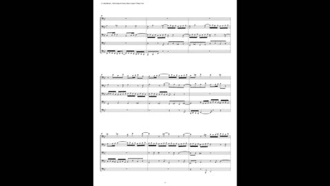 J.S. Bach - Well-Tempered Clavier: Part 2 - Fugue 17 (Euphonium-Tuba Quintet)