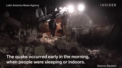 Turkey Earthquake, …