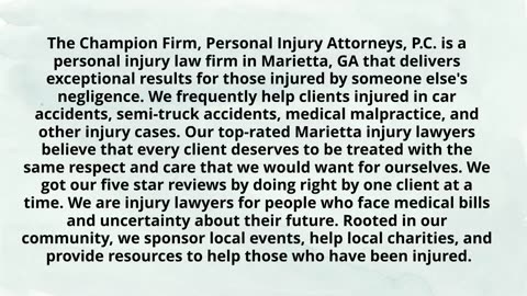 Marietta Car Accident Lawyer