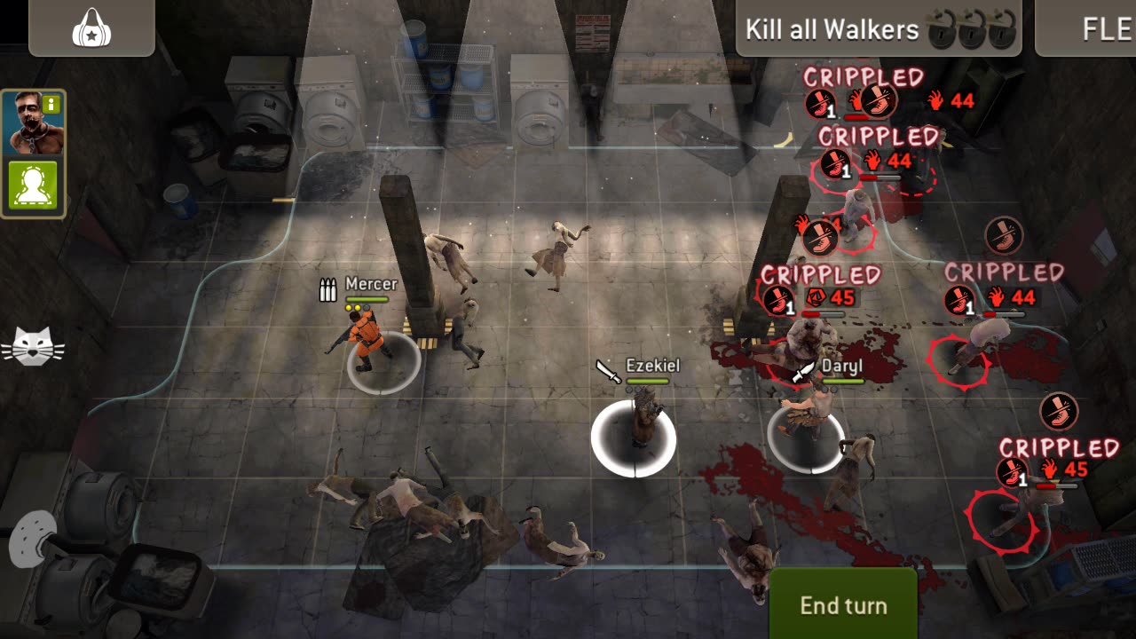 The Walking Dead No Man's Land Sweeping The Cellar Round 42