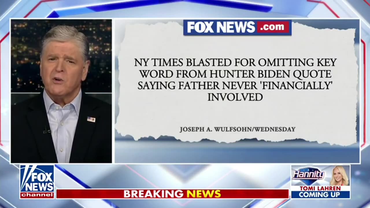 Hannity: Lying Joe Biden Wants You To Trust Him...