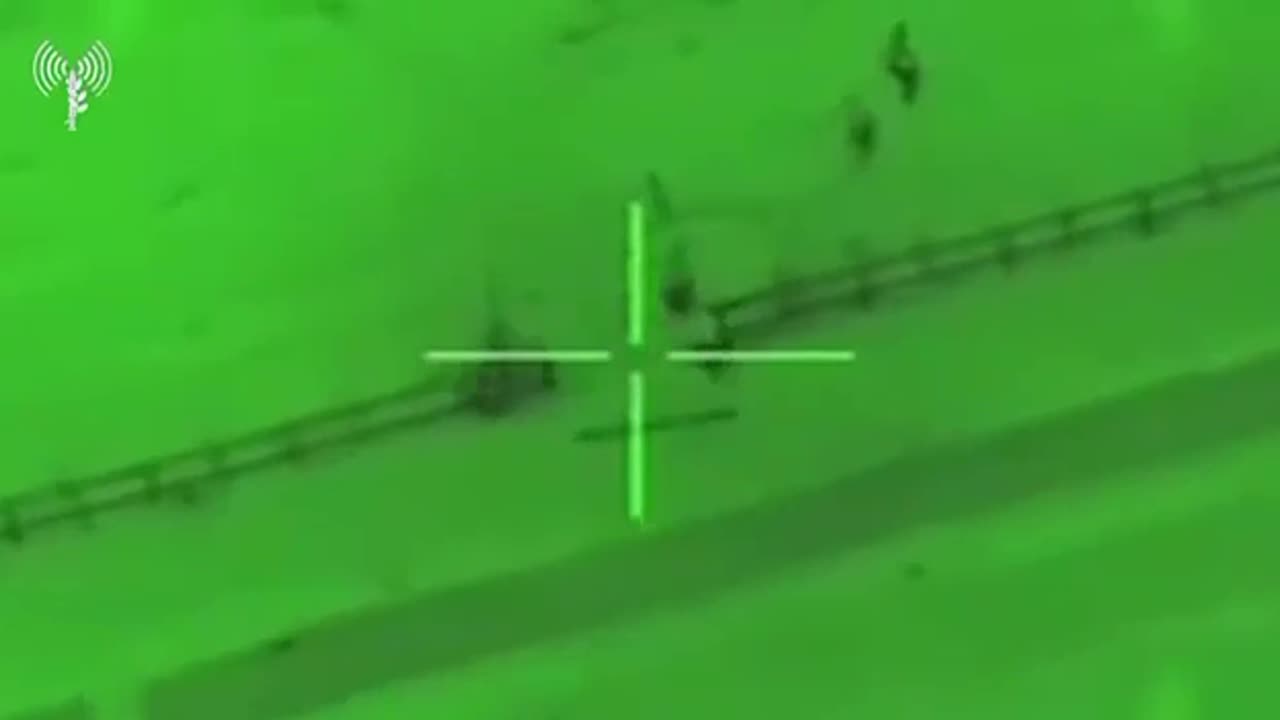 Israeli army destroys Hamas militants near the border.