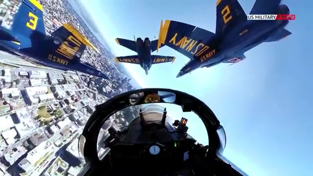 This Blue Angels Cockpit Video is Terrifying and Amazing