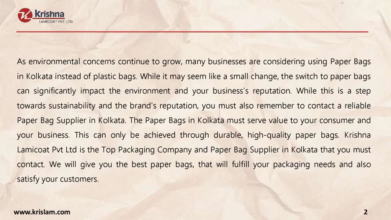 Why Should Businesses Use And Promote Paper Bags