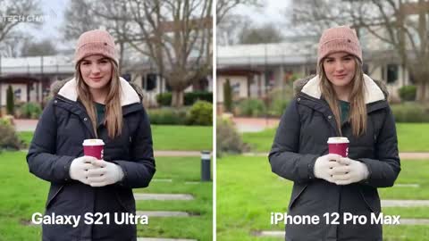 Samsung Galaxy S21 Ultra vs iPhone 12 Pro Max - CAMERA Comparison!