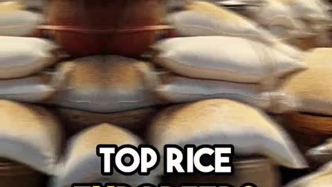 The top 3 countries with the highest rice consumption