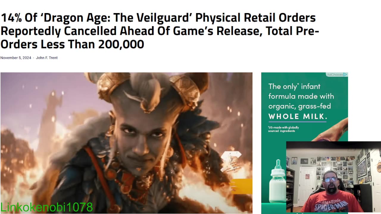 DA Veilguard 14% Physical Retail Orders Were Cancelled Before Release Of Game