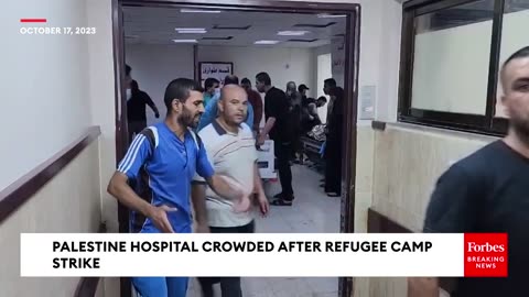 CAUTION GRAPHIC VIDEO- Gaza Strip Hospital Overrun After Attack On Refugee Camp