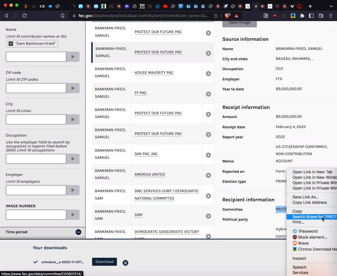 How to use the FEC.gov website